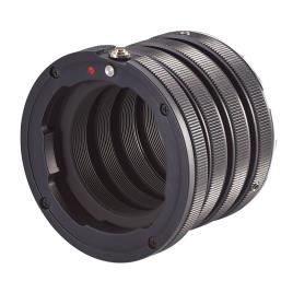 Novoflex Visoflex Ii/iii To Leica M Extension Tube Set One Size Black