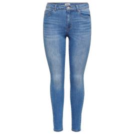 Only Jeans Ana Life Mid Waist Skinny M Medium Blue Denim