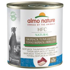 Almo Nature HFC 6 x 280 g/290 g - Atum skipjack com bacalhau (290 g)