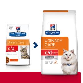 Hill's Prescription Diet c/d Urinary Stress ração gatos - 3 kg