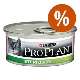 Purina Pro Plan 48 x 85 g em latas com grande desconto! - Sterilised atum e salmão (48 x 85 g)