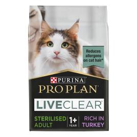 Purina Pro Plan LiveClear Sterilised Adult peru - Pack económico: 2 x 7 kg