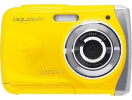Máquina Fotográfica Compacta  W1024 (Amarelo - 16 MP - ISO: 800)