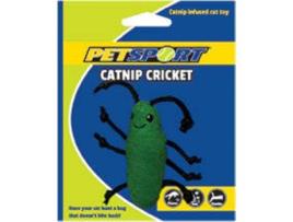 Peluche para Gato  Catnip Cricket Verde