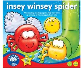 Jogo Educativo ORCHARD TOYS Insey Winsey Spider Game