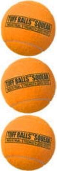 Bolas para Cães PETSPORT Tuff Balls Squeack 3 und Laranja (6cm)