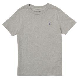 Polo Ralph Lauren  T-Shirt mangas curtas LILLOW  Cinza Disponível em tamanho para rapaz 5 ans,6 ans,7 ans.Criança > Menino > Roupas > Camiseta