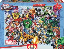 Puzzle 1000 Os Heróis Marvel