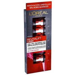 L'Oréal Revitalift Laser Ampoules 10% Ácido Glicólico 7 Unidades