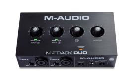 Placa Som M-Track Duo USB M-Audio