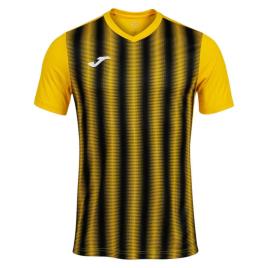 Joma Camiseta Manga Corta Inter Ii 4-5 Years Yellow / Black