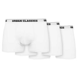 Urban Classics Boxer Organic 3 Unidades 2XL White / White / White
