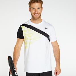 Dunlop Game - Branco - T-shirt Ténis Homem tamanho M