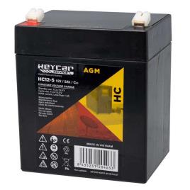 Gp Batteries Bateria Carro 12v 5ah Heycar Serie Hc One Size Black