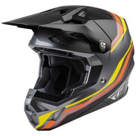 Fly Capacete Motocross Formula Cp S.e. Speeder L Black / Yellow / Red