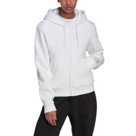 Adidas Moletom Zip Completo All Sznt XL White