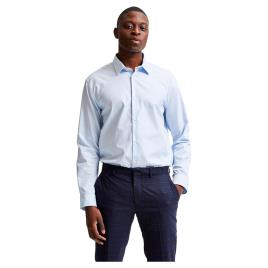 Selected Regethan Classic Long Sleeve Shirt Azul L
