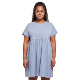 Urban Classics Organic Empire Valance Short Sleeve Dress Azul XS