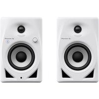 Pioneer DJ DM-40D Active Monitor Speakers White