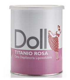 Doll Titanio Rosa Cera Depilatoria Liposolibile 800Ml