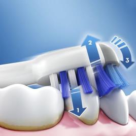 Escova de Dentes Elétrica Oral-B TriZone 600 Pro Branco Verde