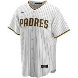 Nike Mlb San Diego Padres Official Replica Home Short Sleeve T-shirt Branco L