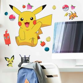 Roommates Decorative Vinile Pokémon Pikachu