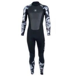 Aqualung Diving Suit Hydroflex Fs 3 Mm Man Preto 2XL