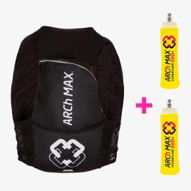 Arch Max Hydration Vest - Preto - Colete 8L + Garrafa 500 ml tamanho L/XL
