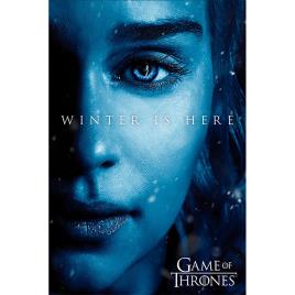 Pyramid Poster Game Of Thrones Winter Is Here Daenerys