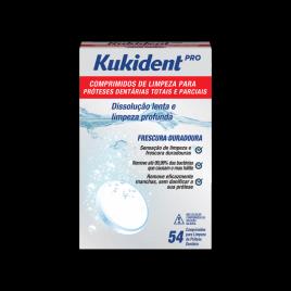 Kukident Pro Limpeza da Prótese Dentária x54 comprimidos