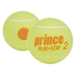 Prince Play&stay Stage 2 Dot Padel Balls Bag Amarelo 72 Balls
