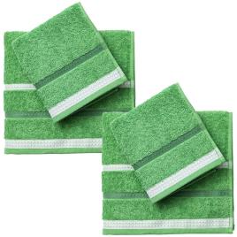 Benetton Towel 4 Units Verde