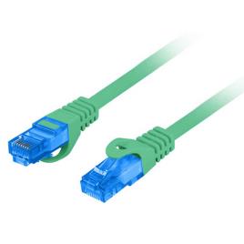 Lanberg S/ftp 50 Cm Cat6a Network Cable Azul