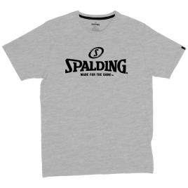 Spalding Essential Logo Short Sleeve T-shirt Blanco 3XL