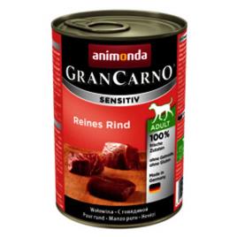 Animonda Gran Carno Sensitiv Beef And Potato 400g Wet Dog Food Dourado