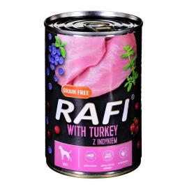 Dolina Noteci Rafi Turkey Adult 400g Wet Dog Food Transparente