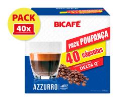 Cápsulas Café Bicafé Pack Poupança Delta Q 40un