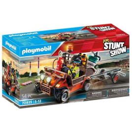 Playmobil Air Stuntshow Mobile Repair Service Construction Game