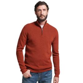 Superdry Studios Merino Henley Sweater  2XL Homem