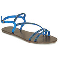 Sandálias NELLY  Azul Disponível em tamanho para senhora. 36,37,38,39.Mulher > Calçasdos > Sandálias e rasteirinhas