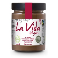 Creme de Chocolate Com Amêndoas Vegan 270 g - La Vida Vegan