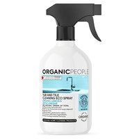 Banho orgânico de vinagre de cidra de limão e maçã e spray limpador de azulejos 500 ml (Limão - Maçã) - Organic people