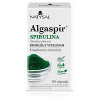 Algaspir (Spirulina) 60 cápsulas - Natysal