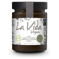 Creme de Chocolate Preto Bio Vegan 600 g - La Vida Vegan