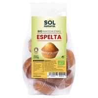 Madalenas de Espelta Bio 220 g - Sol Natural