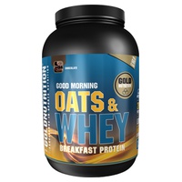 Oats and Whey Protein 1 kg de pó (Chocolate) - Gold Nutrition