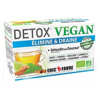 Detox Vegan Tisana Limão 20 saquetas de infusão (Limão) - Eric Favre