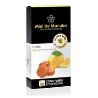 Pastilhas 100% Mel de Manuka 10+ e Sumo de Limão 8 pastilhas de 20g - Comptoirs & Compagnies