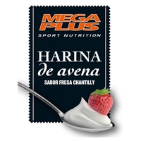 Farinha de Aveia (Sabor Morango e Chantilly) 2 kg (Morango) - Mega Plus